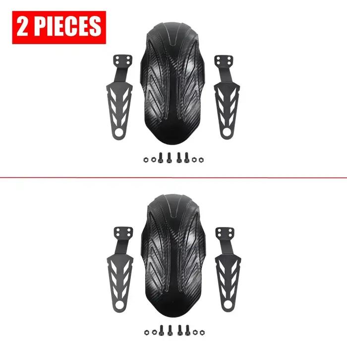 Garde-boue universel à motif de Fiber de carbone pour Scooter électrique VSETT 11 + ZERO 11X KAABO 11 pouces