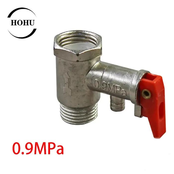 Soupape de sécurité pour chauffe-eau électrique domestique, soupape de réduction de pression, soupape de surpression