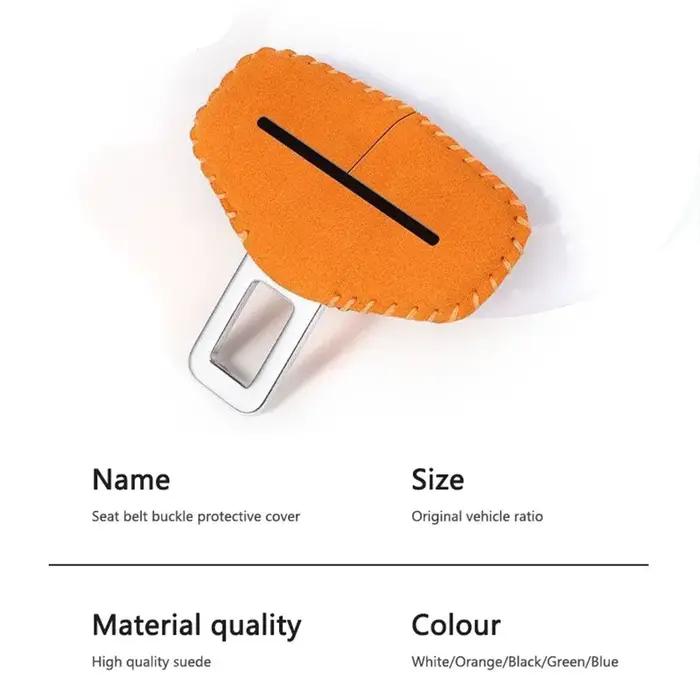 Housse de protection en daim pour ceinture de sécurité de voiture pour Lexus IS250 Ct200h LS430 LX570 NX300h IS300h RX330 ES300h UX250h en cuir microfibre fournie en quatre couleurs
