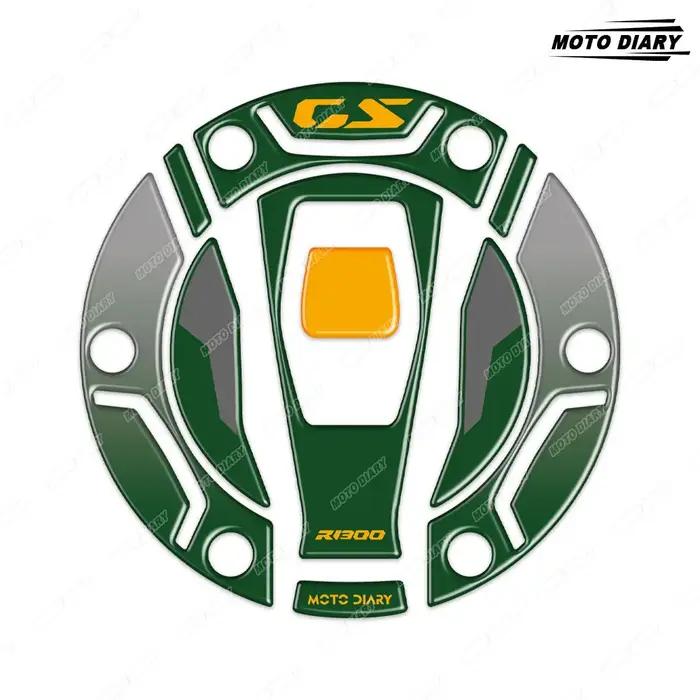 Autocollant de bouchon de carburant précieux pour moto