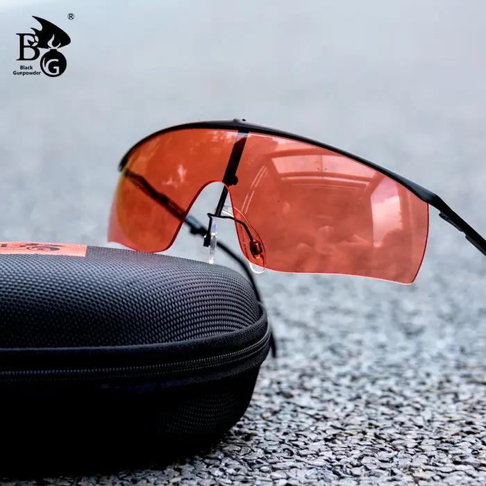 Lunettes de tir professionnelles anti-buée et anti-éclats pour chasse, cyclisme et jogging - Set complet