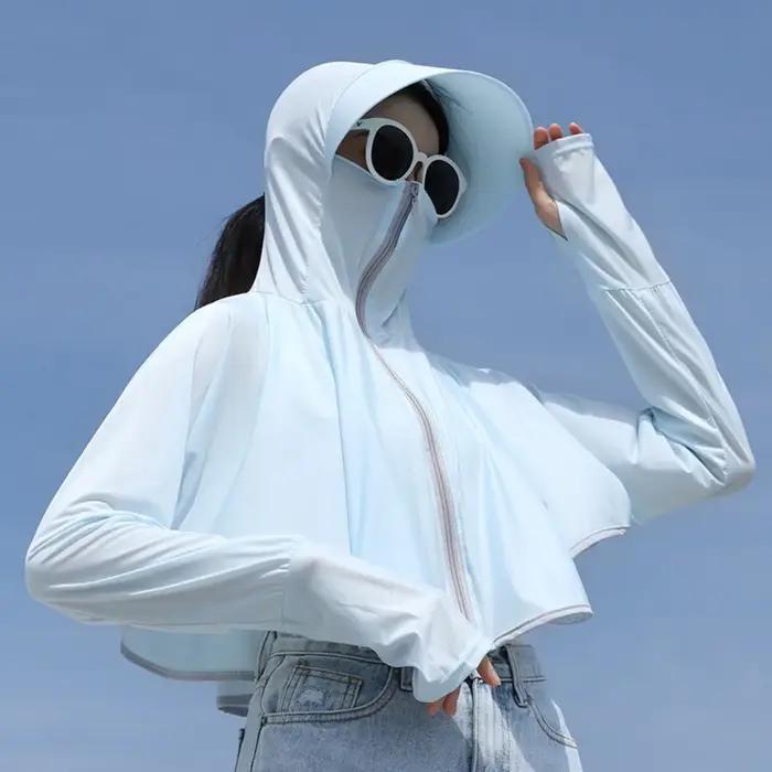 Vestes fines à manches longues pour femmes, vêtements de protection solaire, vêtements de protection