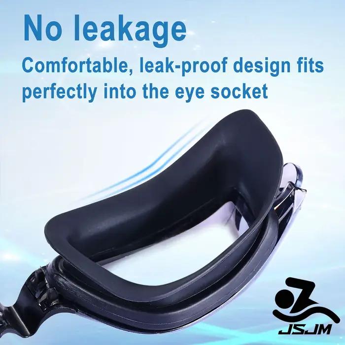 JSJM nouveau professionnel adulte Anti-buée Protection UV lentille hommes femmes lunettes de natatio