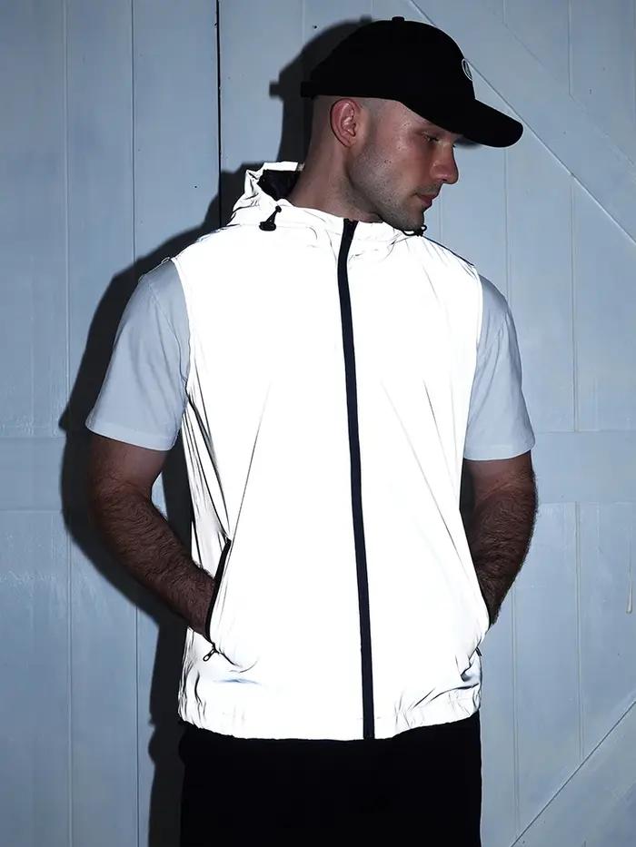 Gilet réfléchissant de nuit pour hommes