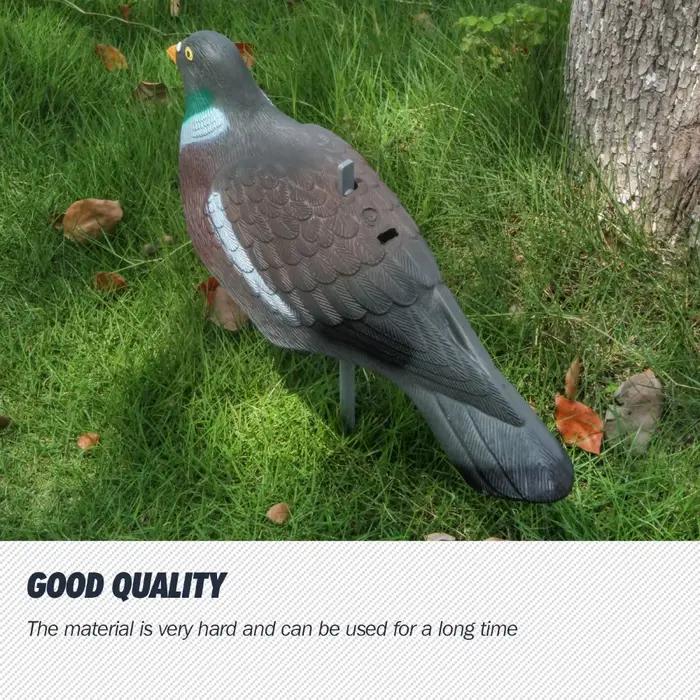 Leurres pigeons GUGULUZA 1/3/6 pièces 16 pouces coques 3D réalistes avec piquets - Décoy chasse jardin
