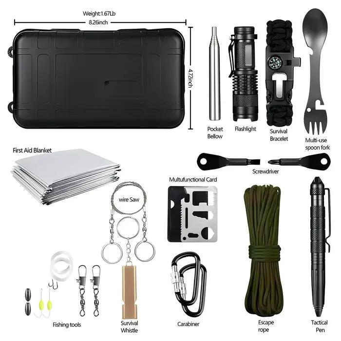 Kit de survie d'urgence professionnel