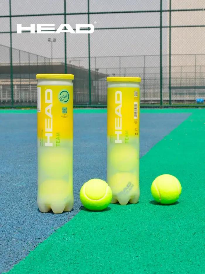 Balle de tennis HEAD Silver professionnelle pour entraînement et matchs, haute élasticité et durabilité, idéale pour les joueurs de tennis amateurs et professionnels, occasions spéciales et cadeau de qualité