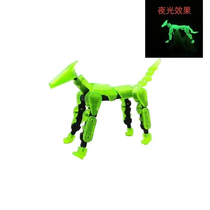 Bricolage lumineux T13 multi-articulé mobile Shapeshift Robot 3D imprimé Mannequin chanceux