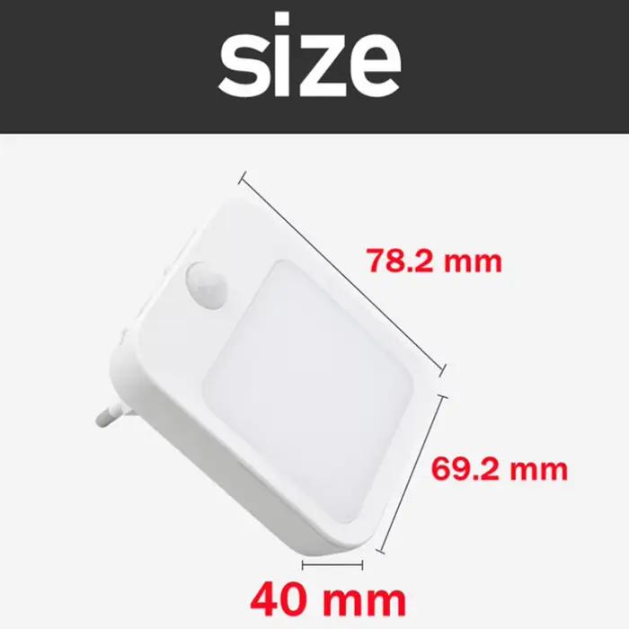 Veilleuses LED avec capteur de mouvement, lampe de chevet pour chambre de bébé, éclairage de couloir