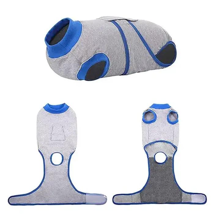 Combinaison de récupération post-chirurgicale pour chiens confortable douce respirante alternative au collier cône pour chiens grandes tailles convalescence sécurité bien-être