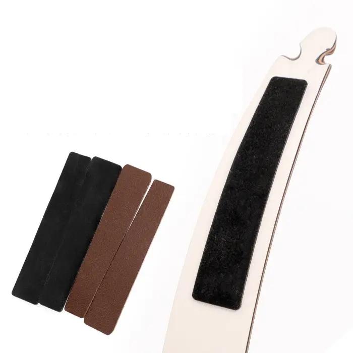 2 pièces tir à l'arc arc classique membres stabilisateur amortissement corde d'arc amortisseur silencieux tampons bande couverture accessoire de chasse