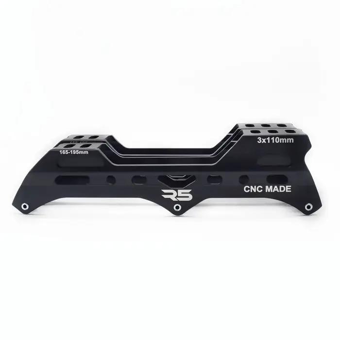 Châssis de patins de vitesse en ligne R5, 3x100, 3x110mm, course de vitesse déséquilibrée, Base de p