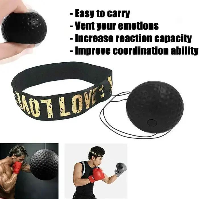 Balles de boxe, balle de vitesse en PU montée sur la tête