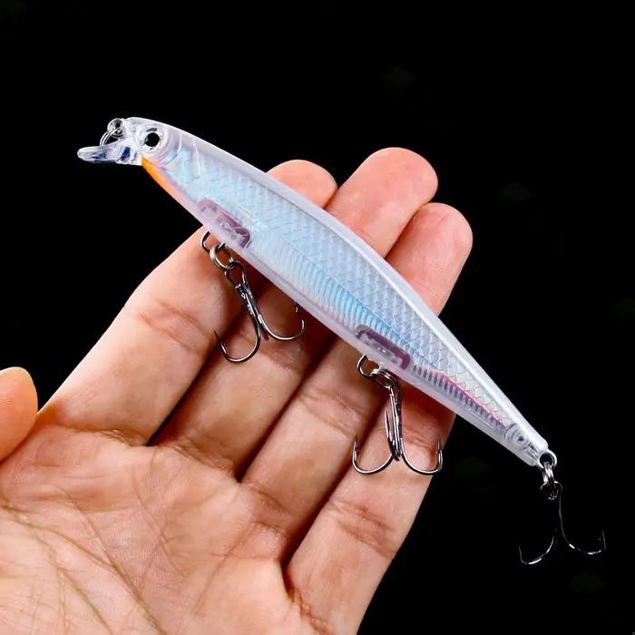 Leurre méné Élde haute qualité, appât Élde type jerkbait avec suspension pour plongée peu profonde,