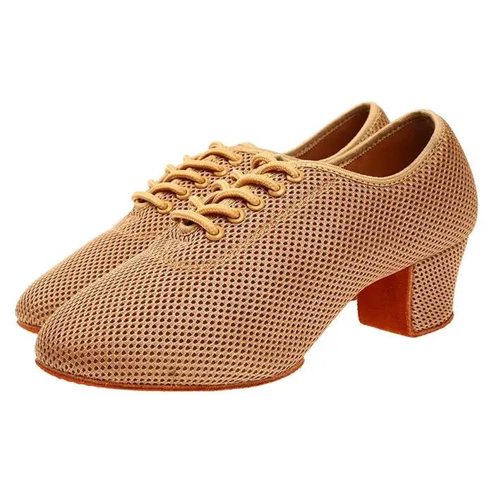 Chaussures de danse latine à talons pour femmes, chaussures de tango pour filles, chaussures de sall