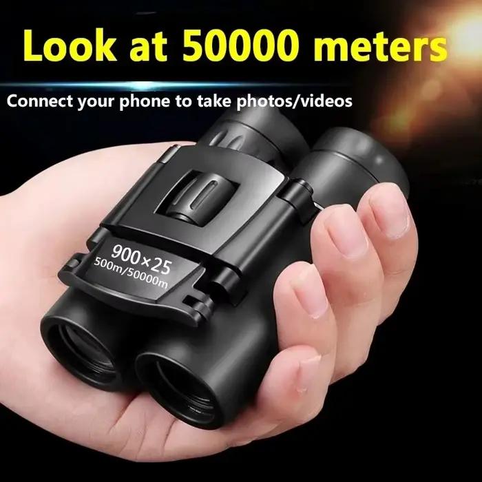 Jumelles de vision nocturne pour voyages en plein air monoculaire HD à fort grossissement pour téléphone portable avec loupe portable occasions spéciales chasse camping探险旅行夜视望远镜高倍率单筒高清带放大镜适合特定场合狩猎露营