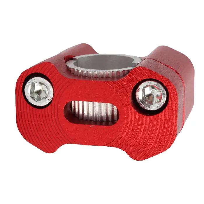 Pinces de guidon de moto 7/8 ", adaptateur de rehausseurs en alliage CNC, accessoires de moto ATV un