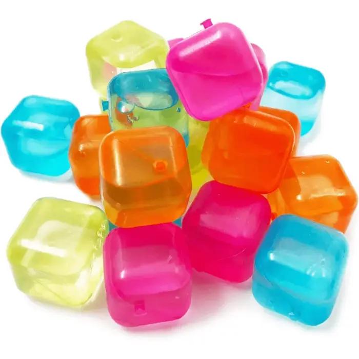 Faux glaçons en plastique réutilisables