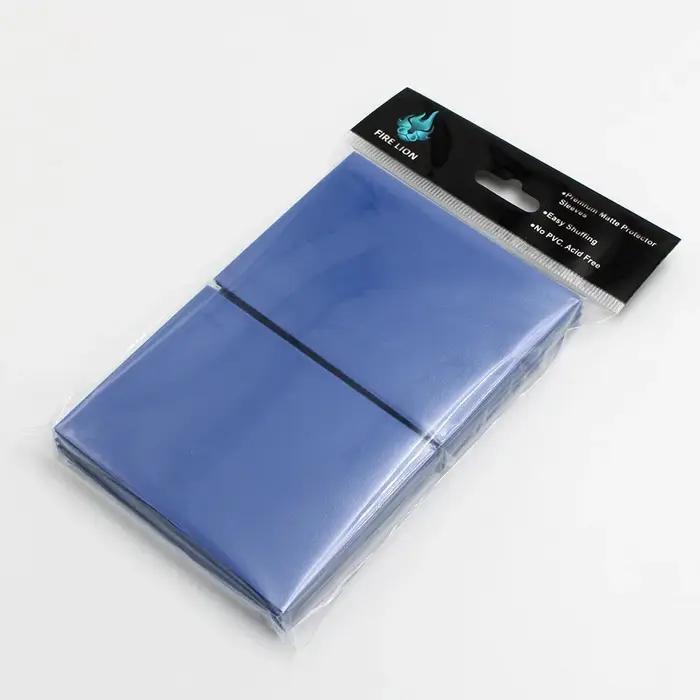 100 pièces 66x91mm mat coloré taille Standard manchons de cartes TCG