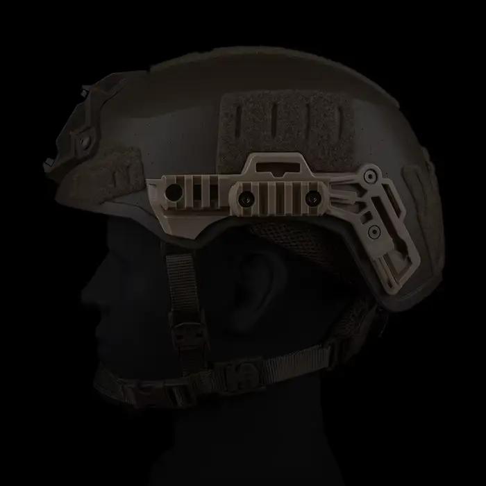 Kit 2 rails latéraux M-LOK pour casque FAST chasse - Accessoires casque tactique Wendy 3.0