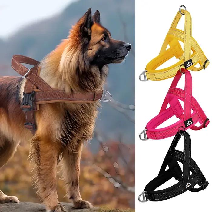 Harnais anti-évasion et anti-traction pour grands chiens