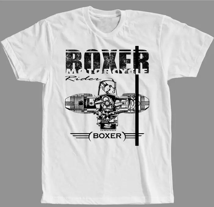 Boxer moteur de moto Motorrad course T-Shirt mode à manches courtes
