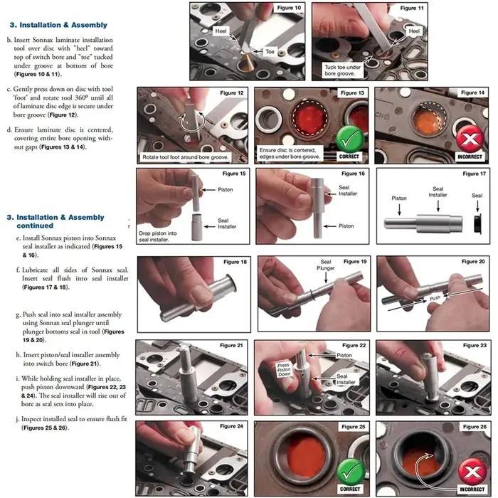 124740 -Le kit d'outils d'installation de pressostat TL30 fonctionne avec F/ 124740 -30K pour transm