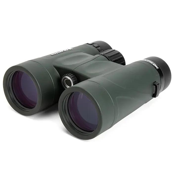 Jumelles Celestron Nature DX 10x42 vertes - Prismes BAK-4 pour observation nature et chasse