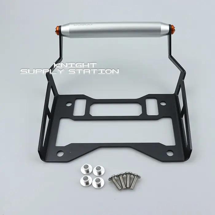 Support de plaque GPS pour téléphone portable, support de support de moto, navigation téléphonique,