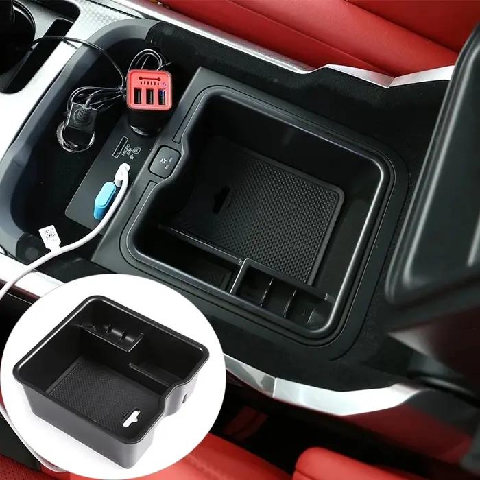 Boîte de rangement pour accoudoir Central de voiture, plateau organisateur de Console centrale pour