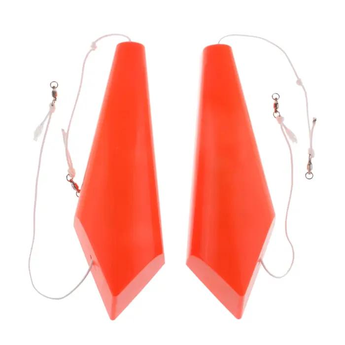 Planche flottante pour pêche à la traîne, 1 paire de leurres pour kayak et bateau droit
