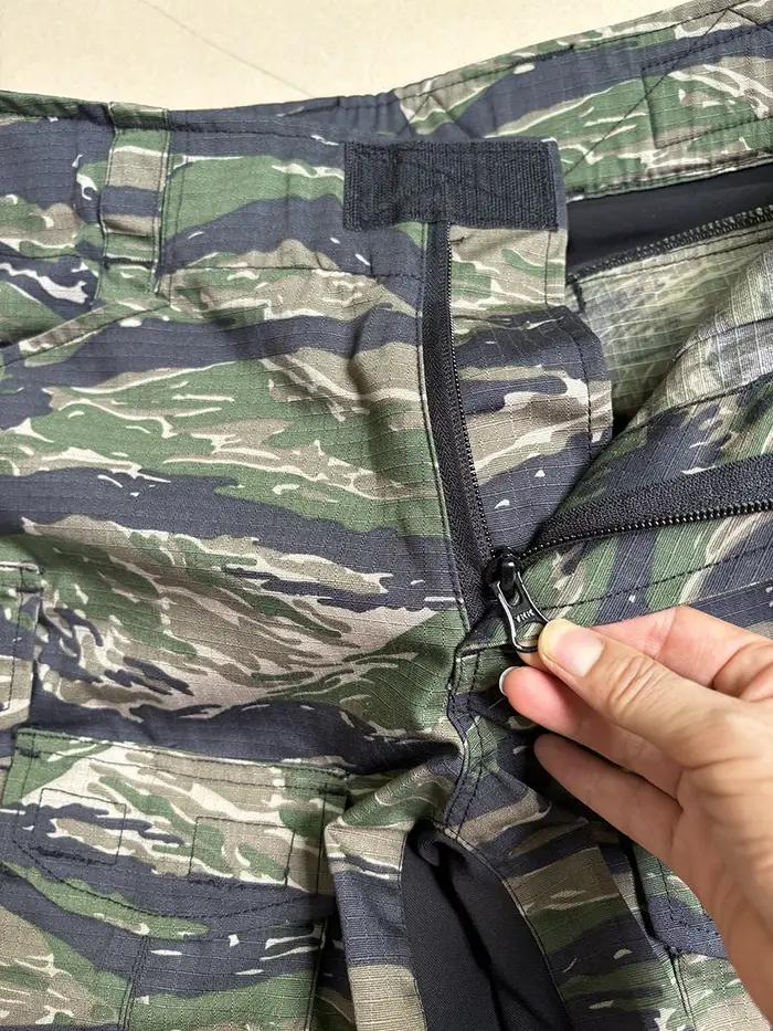 Tenue tactique chasse militaire G3 style CP camouflage tigre vert ensemble haut pantalon