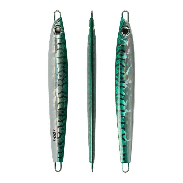 JIGGINGPRO 60g 80g 100g 130g 160g 200g Jig vertical métallique pour la pêche au jigging, leurres pou