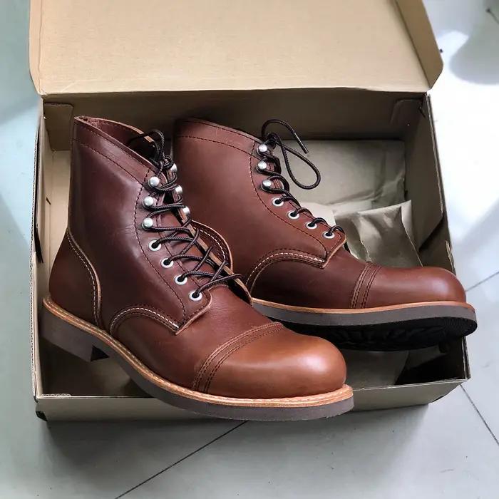 Bottes de moto robustes pour hommes