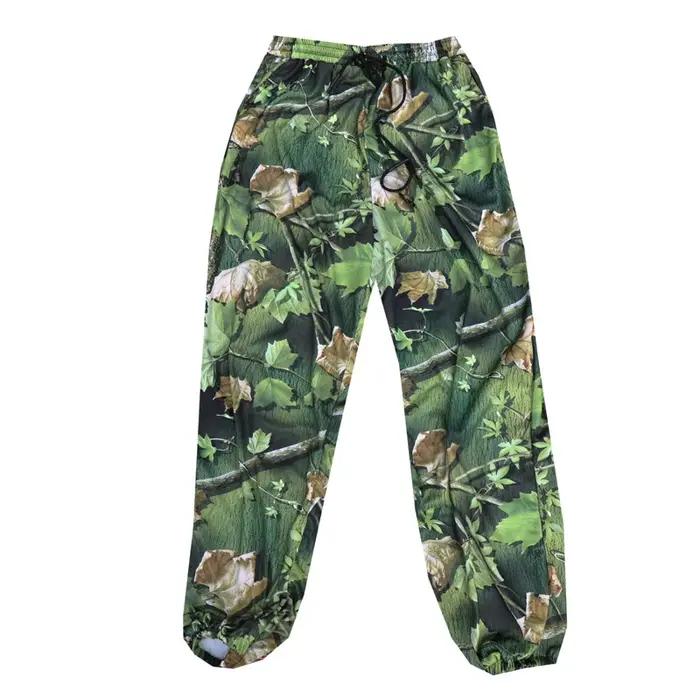 Pantalon de chasse et de pêche à séchage rapide pour hommes, respirant, Protection solaire, Camouflage, pantalon de travail, salopette d'été