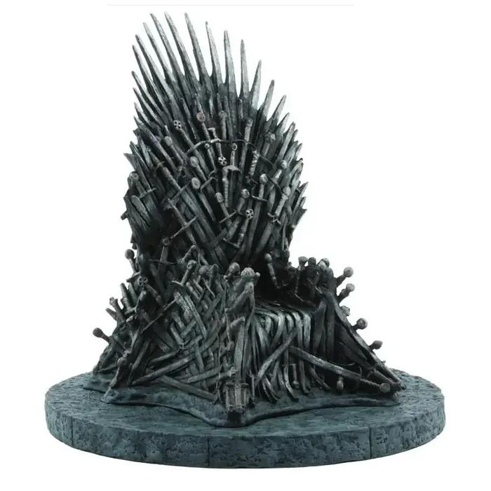 Figurine du trône en fer, jeu de pouvoir, modèle fait à la main, décoration de chanson de glace et d