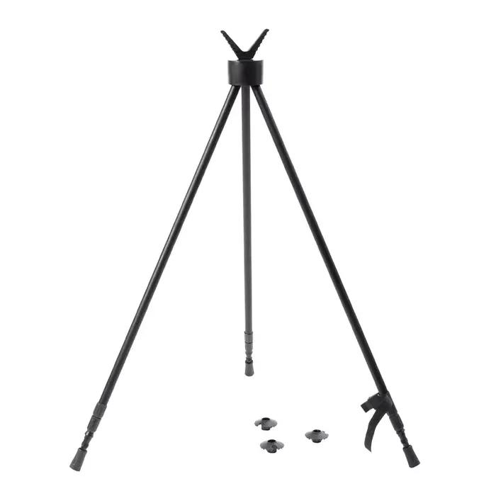 Trépied de tir ajustable en V - Bipied réglable pour chasse, affût et photographie animalière