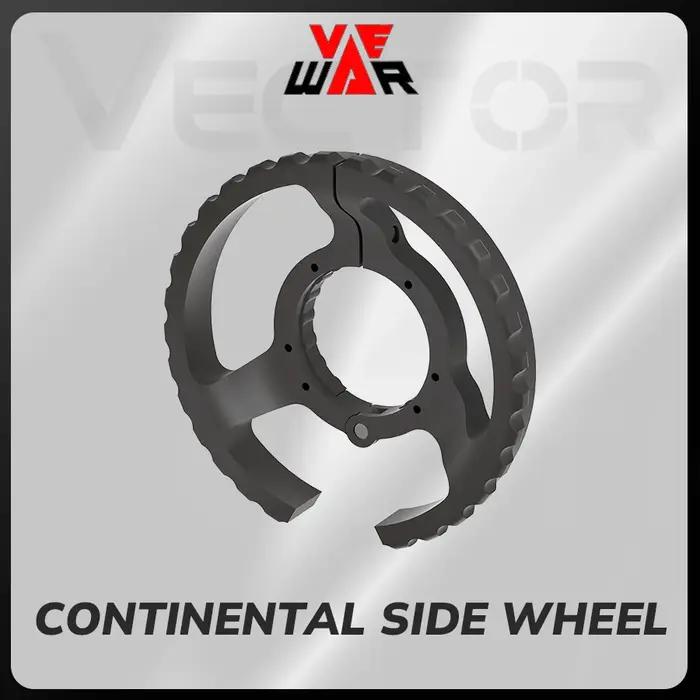 Roue de parallaxe Vector Optics universelle - 3 types aluminium pour réglage précis viseurs longue distance