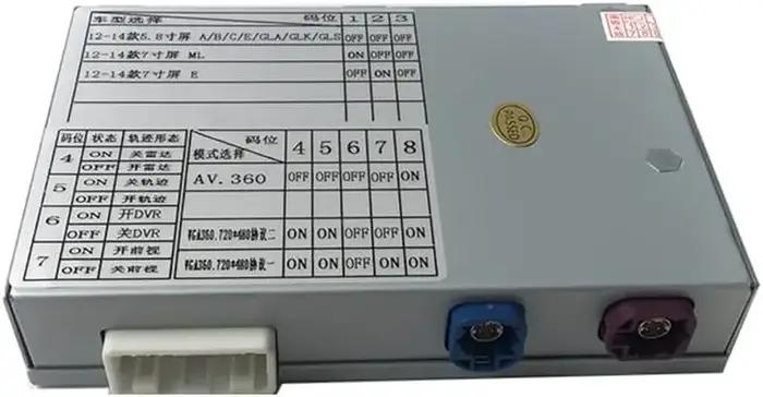 Interface d'affichage de caméra avant et arrière, décodeur de recul Ntg 4.5 Ntg 4.7 pour Benz