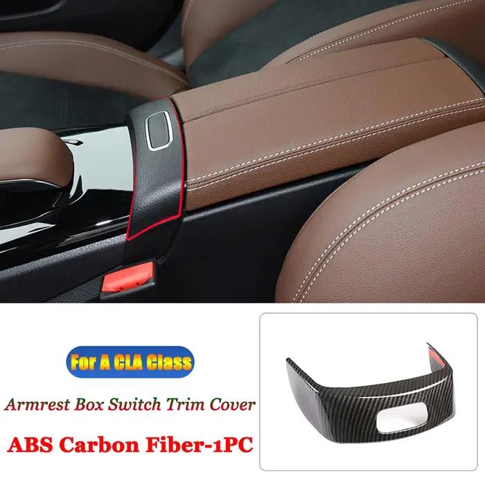 Garniture de console centrale ABS Chrome pour Mercedes Benz CLA W177 V177 C118 2019 2020+ élégante et protectrice pour intérieur de voiture occasions spéciales