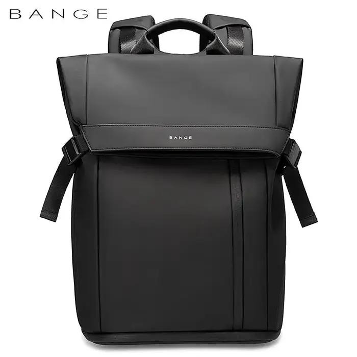 Mochila Bange-Sac de voyage étanche à compartiments multiples pour homme, ordinateur portable, noir,
