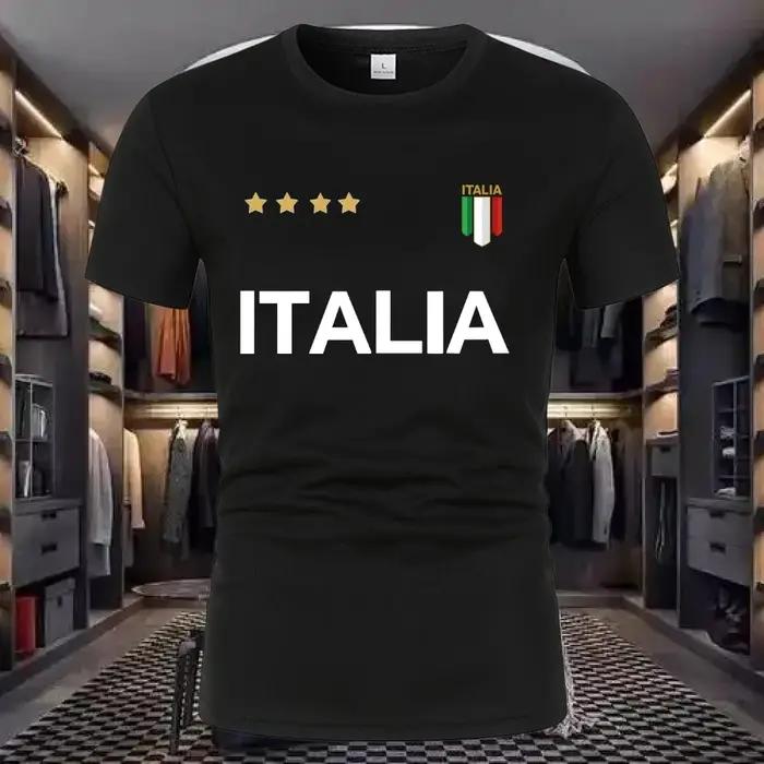 T-shirt respirant à col rond et manches amples pour homme, style décontracté et polyvalent, idéal po