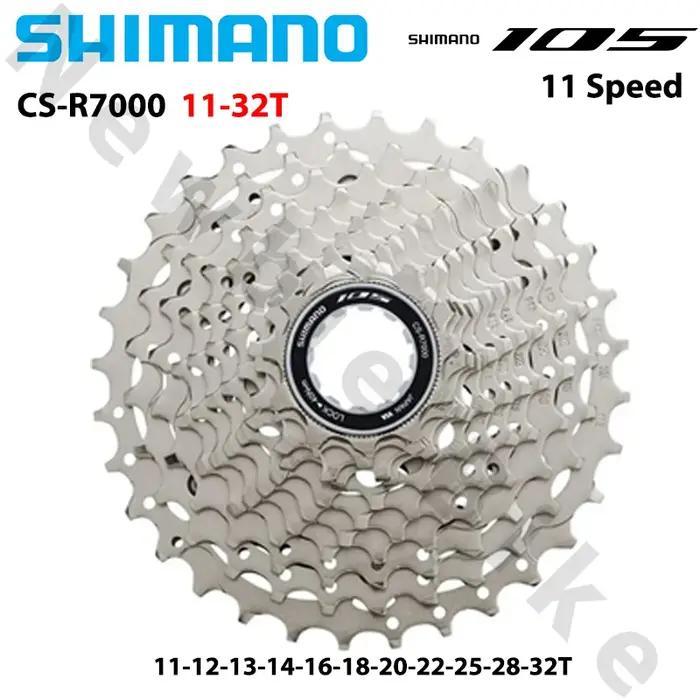 SHIMANO 105 R7000 ULTEGRA R8000 pignon de Cassette de route 11 vitesses CS-R7000 CS-R8000 11-28T 11-30T 11-32T 12-25T