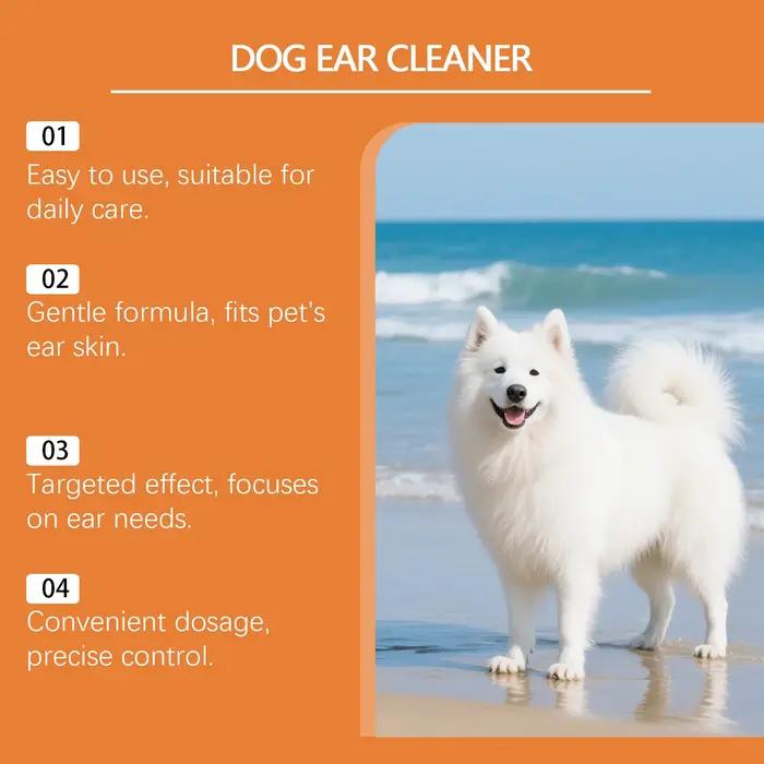 Gouttes Nettoyantes pour Oreilles de Chien : Traitement des Infections