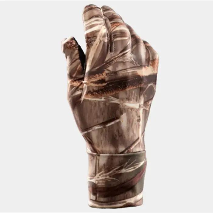 Gants de chasse néoprène camouflage hiver - Gants tir sportif - Protection thermique imperméable