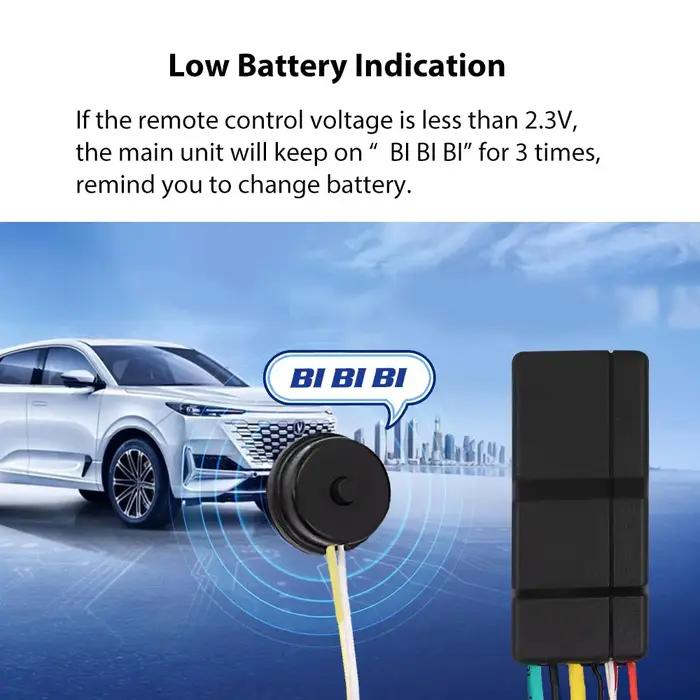 Nouvel immobilisateur de voiture 2.4G sans fil Anti-secouement, verrouillage du moteur, système d'al