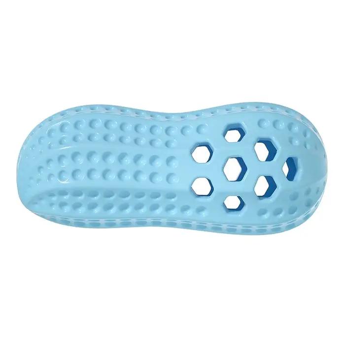 Jouet à mâcher pour chien en TPR durable en forme d'arachide