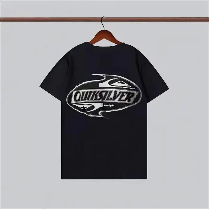 T-shirt imprimé tendance été 2026, motif vintage de moto et de surf, t-shirt pour homme, vêtements p