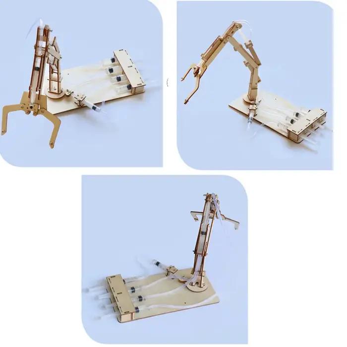 Bras mécanique hydraulique, modèles à construire soi-même, jouet scientifique et éducatif pour enfants, jouet cadeau