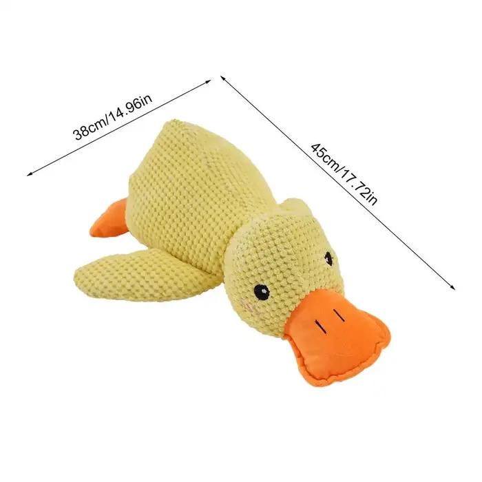 Jouet en peluche pour chien, résistant aux morsures de canard, nettoyage des dents, grand chien, div